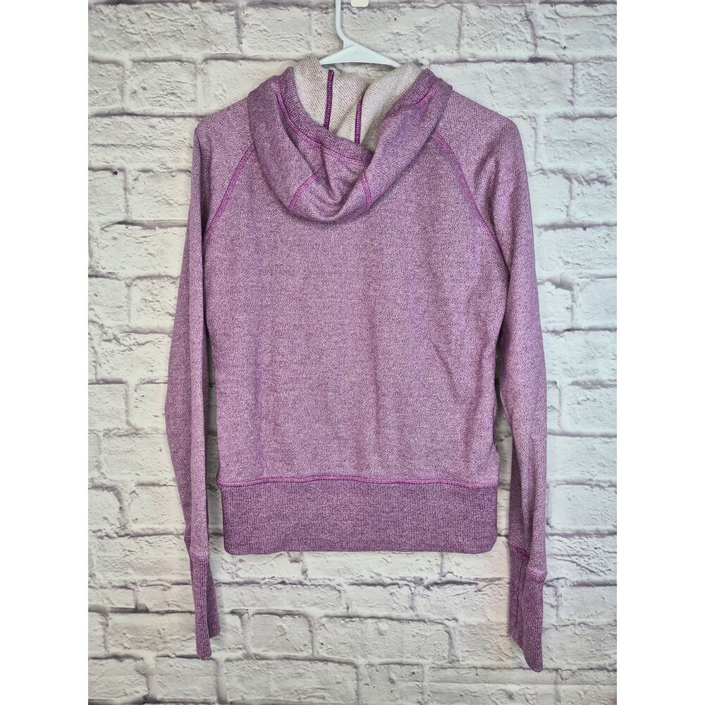 Patagonia Womens M Cloud Stack Full Zip Hoody Heather Purple Fleece 54490 - Picture 2 of 4